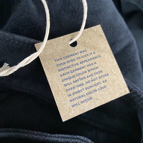 Faherty Orion‎ Velvet Ankle Pants Women's Small Black Tie Waist NWT PT-1896 - Picture 11 of 15